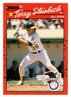 Terry Steinbach - Oakland Athletics (MLB Baseball Card) 1990 Donruss # 637 Mint