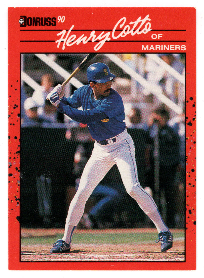 Henry Cotto - Seattle Mariners (MLB Baseball Card) 1990 Donruss # 644 Mint