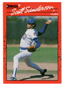 Scott Sanderson - Chicago Cubs (MLB Baseball Card) 1990 Donruss # 647 Mint