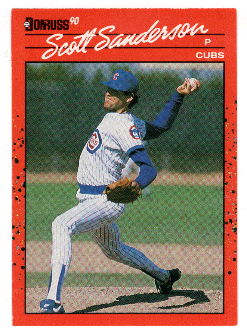 Scott Sanderson - Chicago Cubs (MLB Baseball Card) 1990 Donruss # 647 Mint