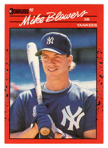 Mike Blowers RC - New York Yankees (MLB Baseball Card) 1990 Donruss # 656 Mint