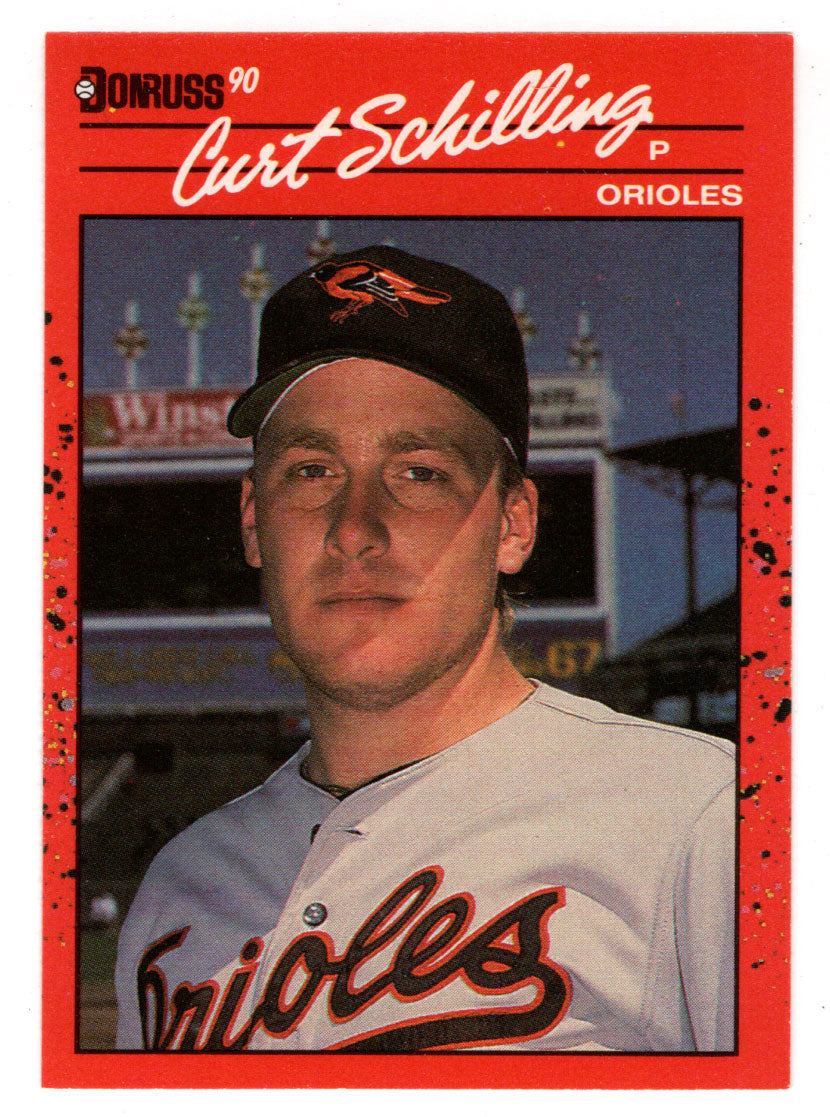 Curt Schilling - Baltimore Orioles (MLB Baseball Card) 1990 Donruss # 667 Mint