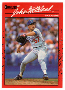 John Wetteland - Los Angeles Dodgers (MLB Baseball Card) 1990 Donruss # 671 Mint