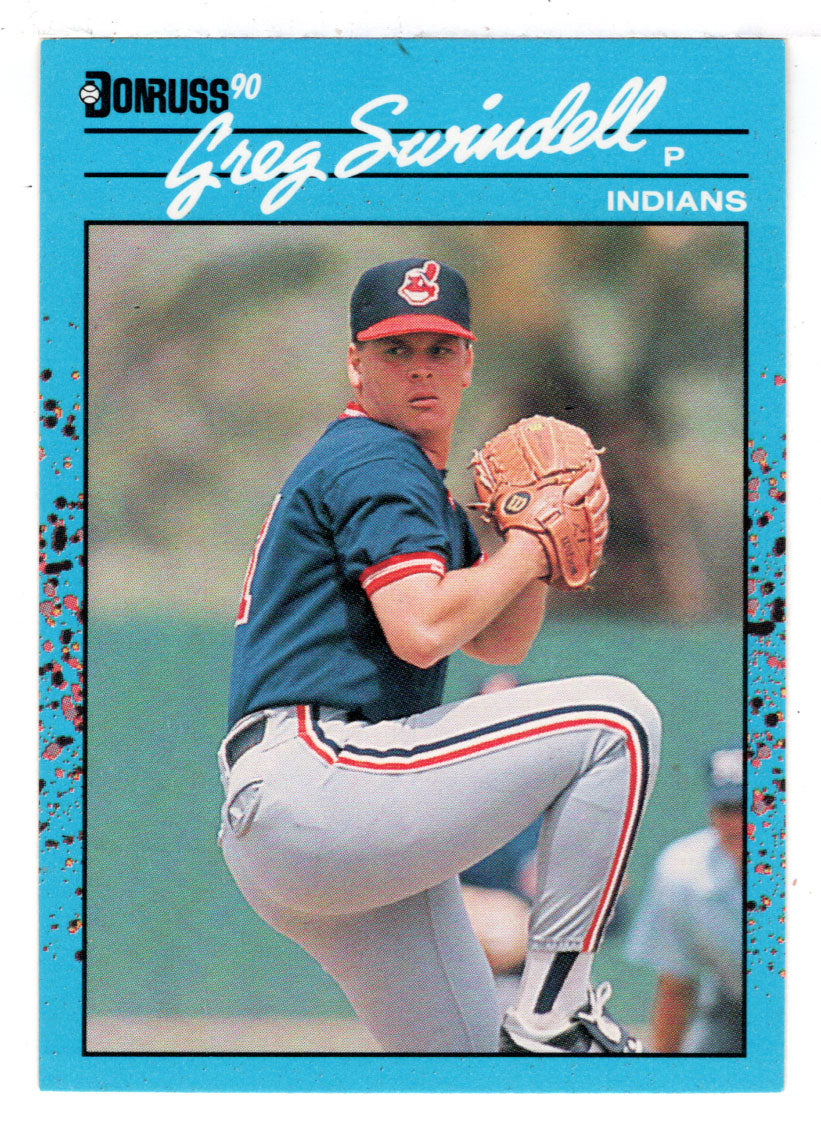 Greg Swindell - Cleveland Indians (MLB Baseball Card) 1990 Donruss Best AL # 6 Mint
