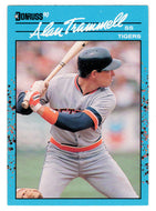Alan Trammell - Detroit Tigers (MLB Baseball Card) 1990 Donruss Best AL # 7 Mint