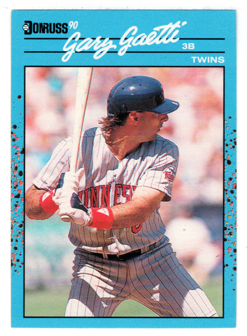 Gary Gaetti - Minnesota Twins (MLB Baseball Card) 1990 Donruss Best AL # 10 Mint