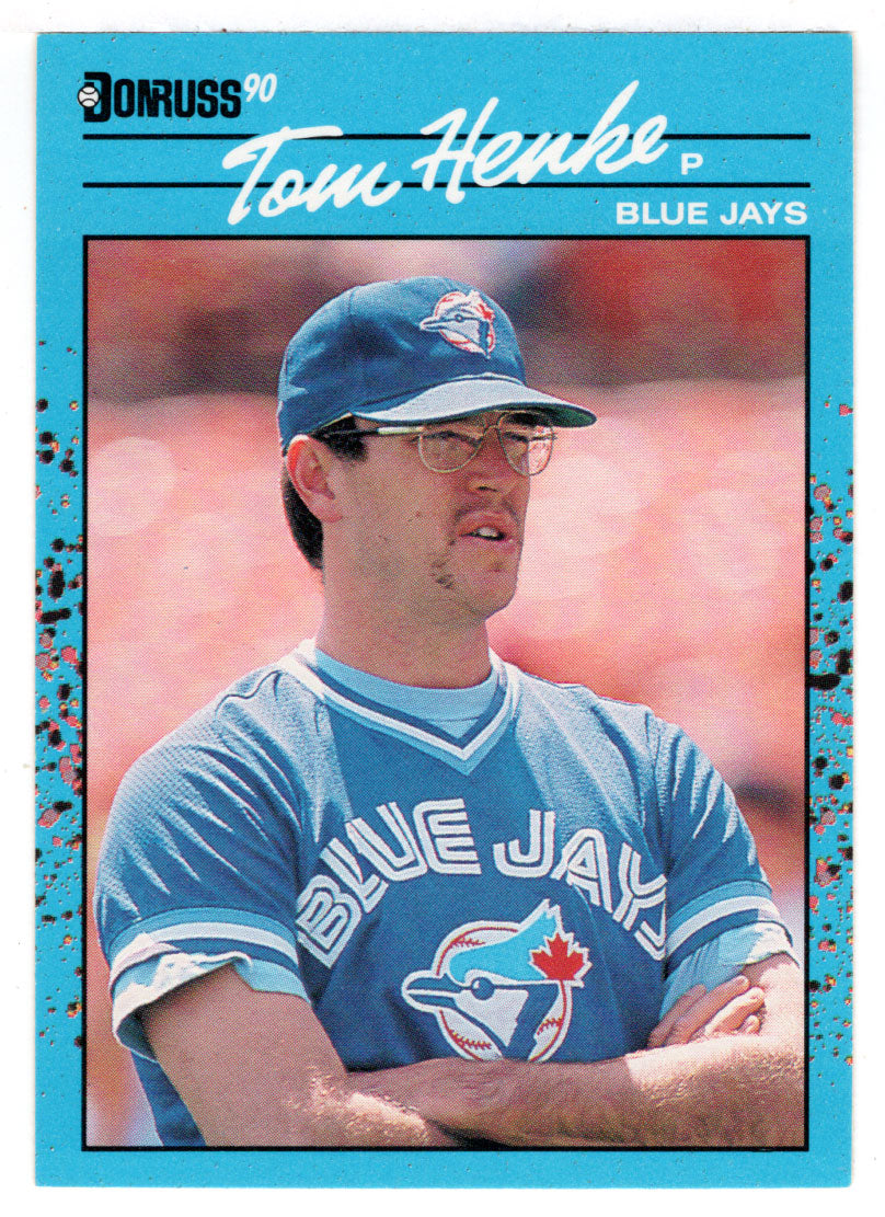 Tom Henke - Toronto Blue Jays (MLB Baseball Card) 1990 Donruss Best AL # 14 Mint