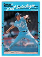 Bret Saberhagen - Kansas City Royals (MLB Baseball Card) 1990 Donruss Best AL # 21 Mint