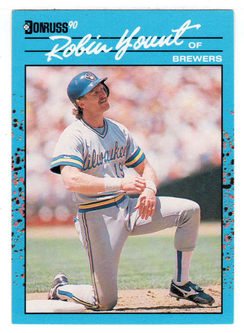 Robin Yount - Milwaukee Brewers (MLB Baseball Card) 1990 Donruss Best AL # 22 Mint