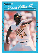 Dave Stewart - Oakland Athletics (MLB Baseball Card) 1990 Donruss Best AL # 25 Mint