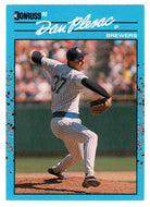 Dan Plesac - Milwaukee Brewers (MLB Baseball Card) 1990 Donruss Best AL # 36 Mint