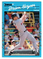 Brian Harper - Minnesota Twins (MLB Baseball Card) 1990 Donruss Best AL # 37 Mint