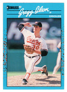Gregg Olson - Baltimore Orioles (MLB Baseball Card) 1990 Donruss Best AL # 43 Mint