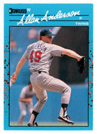 Allan Anderson - Minnesota Twins (MLB Baseball Card) 1990 Donruss Best AL # 52 Mint