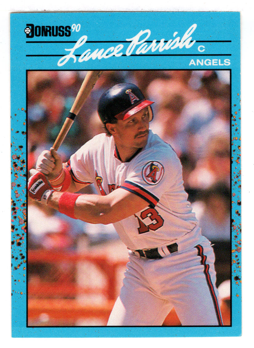 Lance Parrish - California Angels (MLB Baseball Card) 1990 Donruss Best AL # 59 Mint