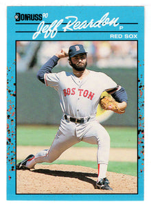その他 baseball card Jeff Reardon - Boston Red Sox (MLB Baseball Card) 1990 Donruss