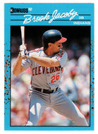 Brook Jacoby - Cleveland Indians (MLB Baseball Card) 1990 Donruss Best AL # 75 Mint
