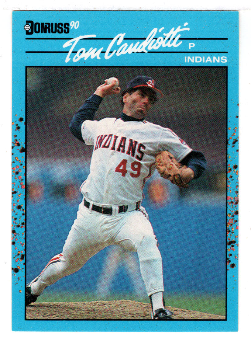 Tom Candiotti - Cleveland Indians (MLB Baseball Card) 1990 Donruss Best AL # 89 Mint