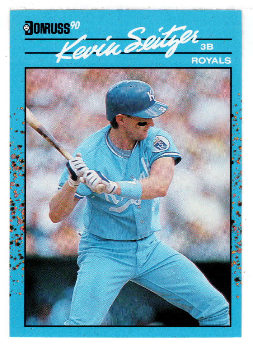 Kevin Seitzer - Kansas City Royals (MLB Baseball Card) 1990 Donruss Best AL # 91 Mint
