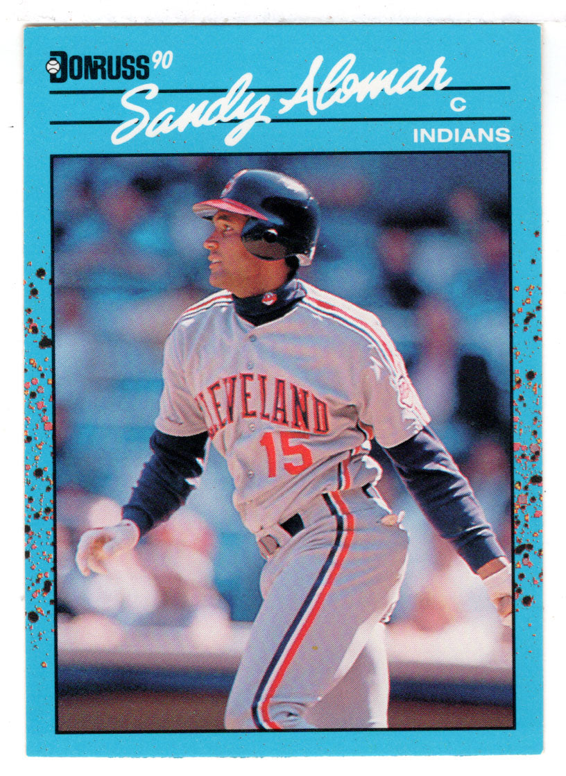 Sandy Alomar Jr. - Cleveland Indians (MLB Baseball Card) 1990 Donruss Best AL # 97 Mint