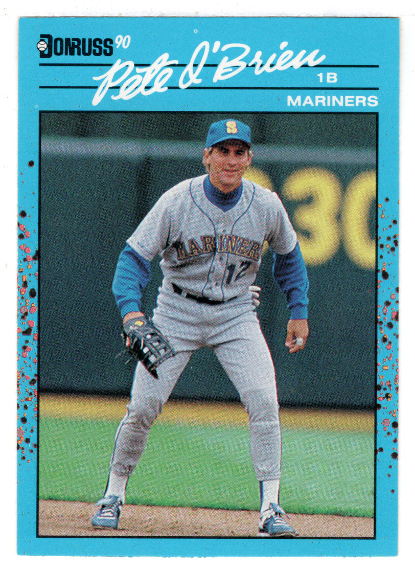 Pete O'Brien - Seattle Mariners (MLB Baseball Card) 1990 Donruss Best AL # 98 Mint