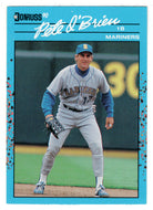 Pete O'Brien - Seattle Mariners (MLB Baseball Card) 1990 Donruss Best AL # 98 Mint
