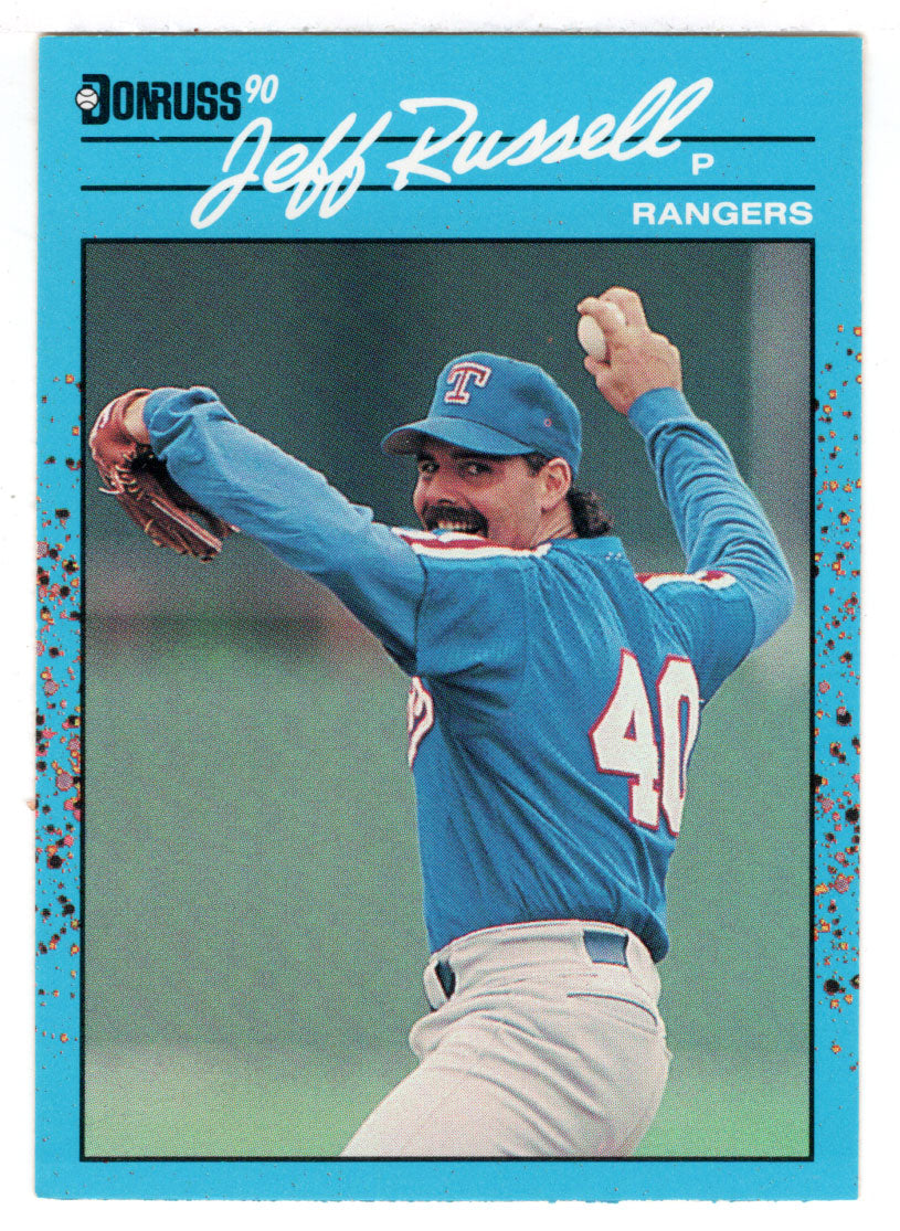 Jeff Russell - Texas Rangers (MLB Baseball Card) 1990 Donruss Best AL # 99 Mint