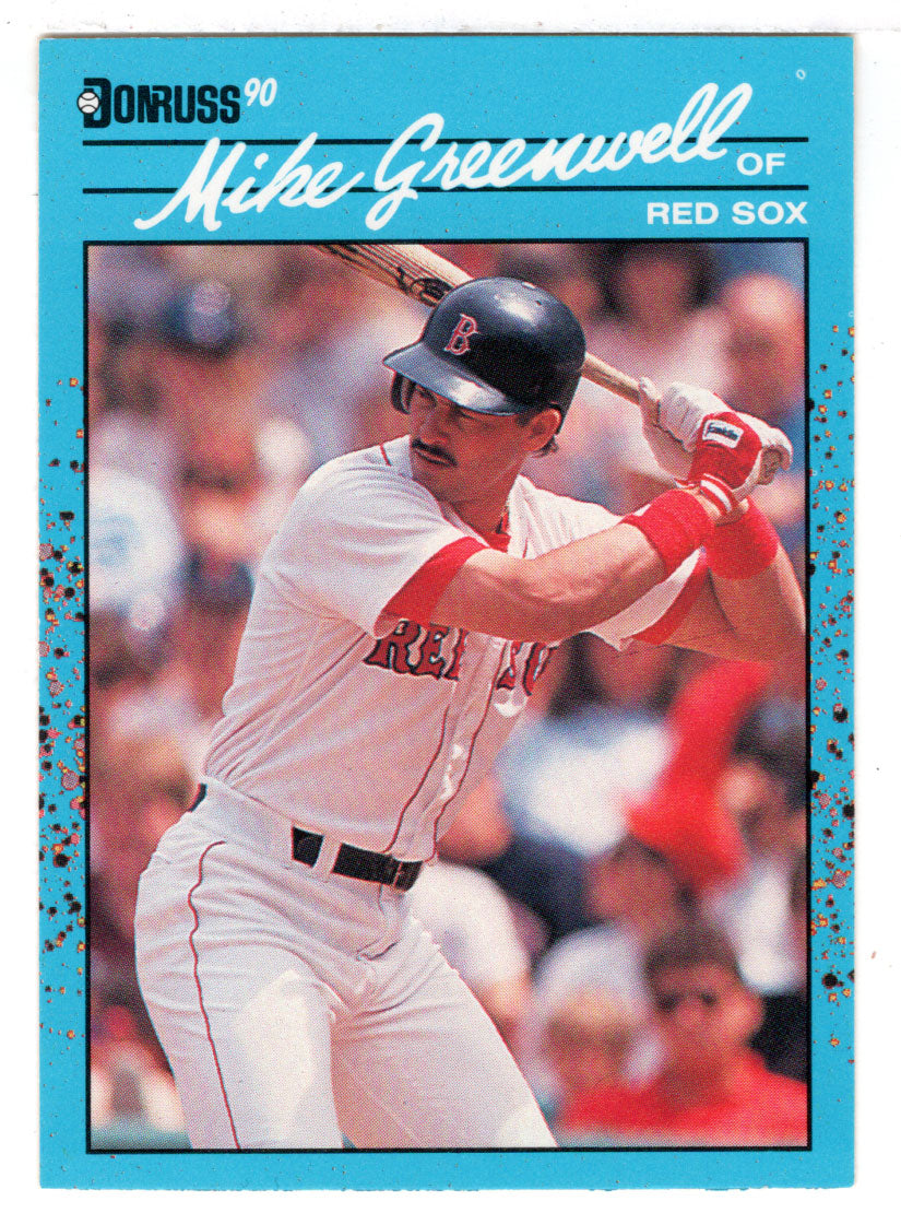 Mike Greenwell - Boston Red Sox (MLB Baseball Card) 1990 Donruss Best AL # 115 Mint