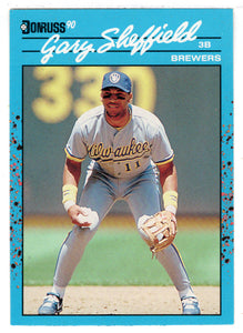 Gary Sheffield - Milwaukee Brewers (MLB Baseball Card) 1990 Donruss Be –  PictureYourDreams