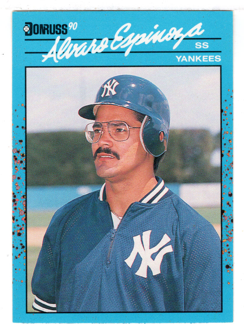 Alvaro Espinoza - New York Yankees (MLB Baseball Card) 1990 Donruss Best AL # 123 Mint