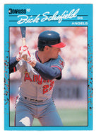 Dick Schofield - California Angels (MLB Baseball Card) 1990 Donruss Best AL # 131 Mint