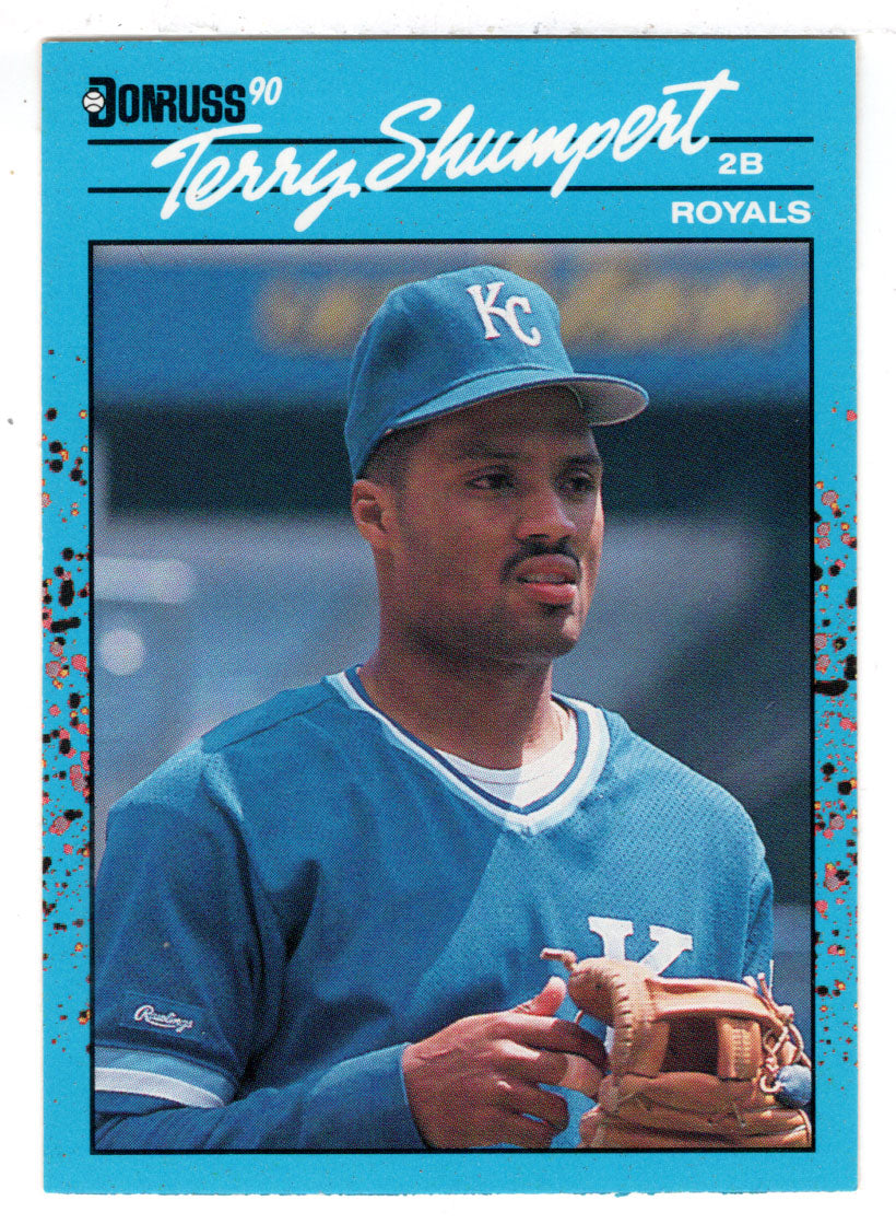 Terry Shumpert - Kansas City Royals (MLB Baseball Card) 1990 Donruss Best AL # 134 Mint