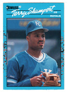 Terry Shumpert - Kansas City Royals (MLB Baseball Card) 1990 Donruss Best AL # 134 Mint