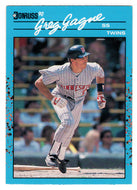 Greg Gagne - Minnesota Twins (MLB Baseball Card) 1990 Donruss Best AL # 135 Mint