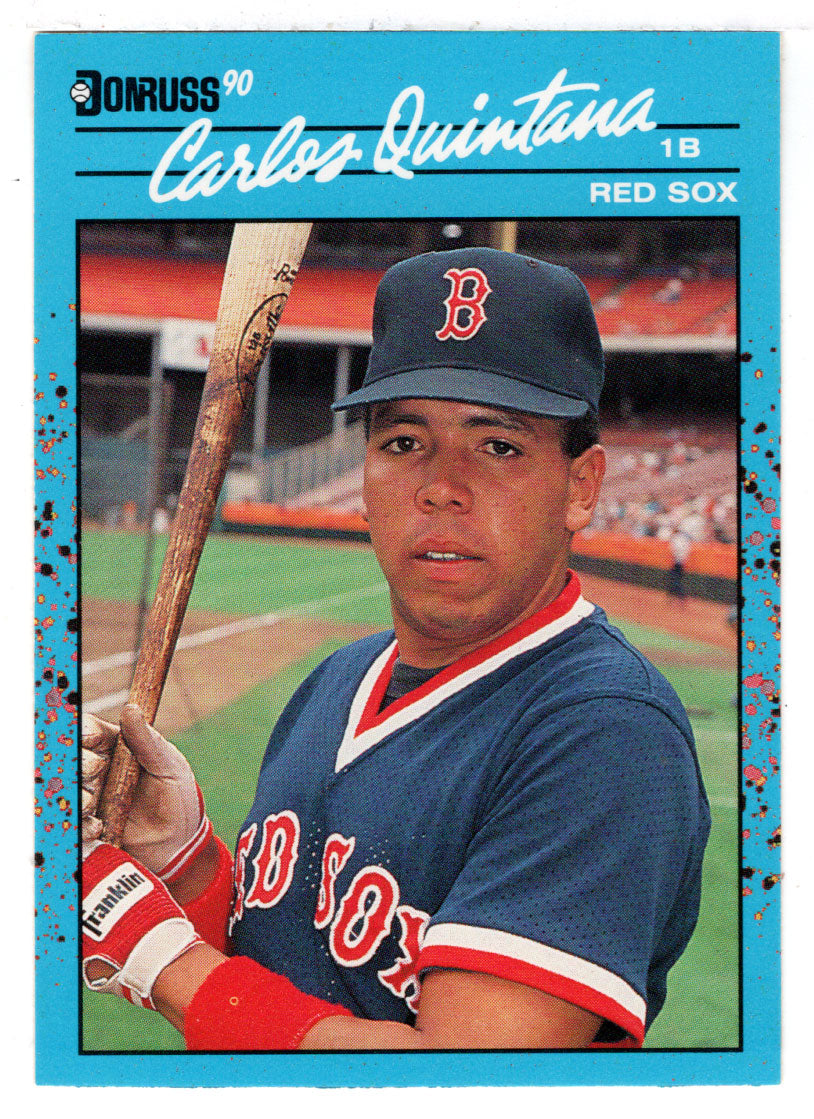 Carlos Quintana - Boston Red Sox (MLB Baseball Card) 1990 Donruss Best AL # 140 Mint