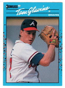 Tom Glavine - Atlanta Braves (MLB Baseball Card) 1990 Donruss Best NL # 2 Mint