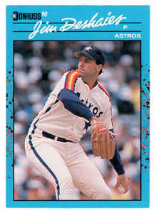 Jim Deshaies - Houston Astros (MLB Baseball Card) 1990 Donruss Best NL # 4 Mint