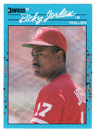 Ricky Jordan - Philadelphia Phillies (MLB Baseball Card) 1990 Donruss Best NL # 8 Mint