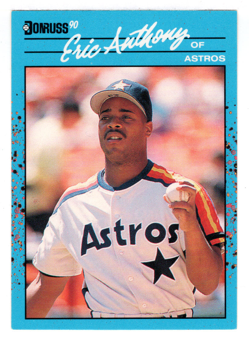 Eric Anthony - Houston Astros (MLB Baseball Card) 1990 Donruss Best NL # 28 Mint