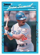 Juan Samuel - Los Angeles Dodgers (MLB Baseball Card) 1990 Donruss Best NL # 29 Mint