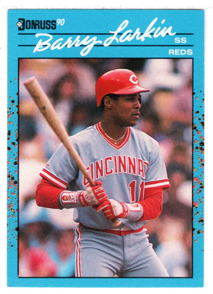 Barry Larkin - Cincinnati Reds (MLB Baseball Card) 1990 Donruss