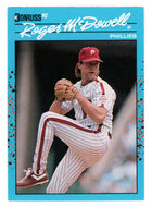 Roger McDowell - Philadelphia Phillies (MLB Baseball Card) 1990 Donruss Best NL # 57 Mint