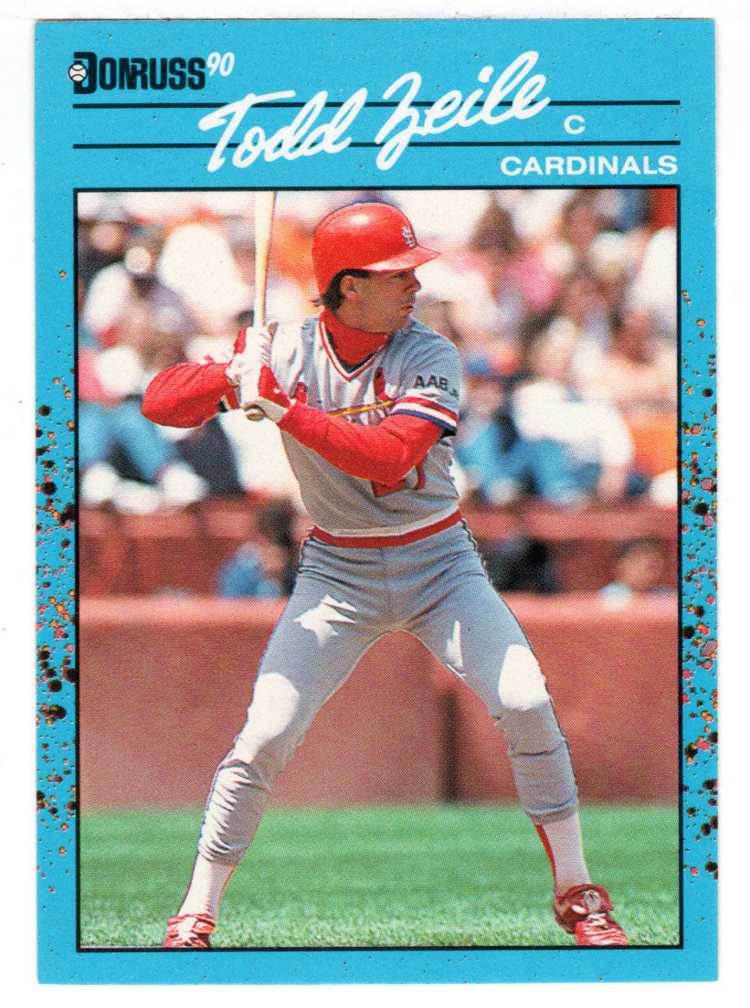 Todd Zeile - St. Louis Cardinals (MLB Baseball Card) 1990 Donruss Best NL # 71 Mint