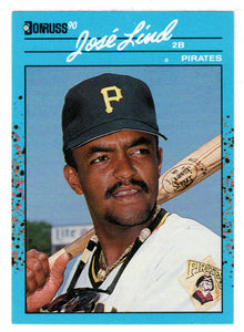 Jose Lind - Pittsburgh Pirates (MLB Baseball Card) 1990 Donruss Best NL # 82 Mint