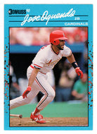 Jose Oquendo - St. Louis Cardinals (MLB Baseball Card) 1990 Donruss Best NL # 108 Mint