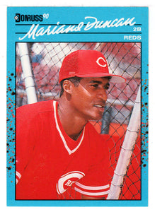 Mariano Duncan - Cincinnati Reds (MLB Baseball Card) 1990 Donruss Best NL # 113 Mint