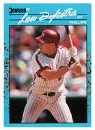 Len Dykstra - Philadelphia Phillies (MLB Baseball Card) 1990 Donruss Best NL # 118 Mint