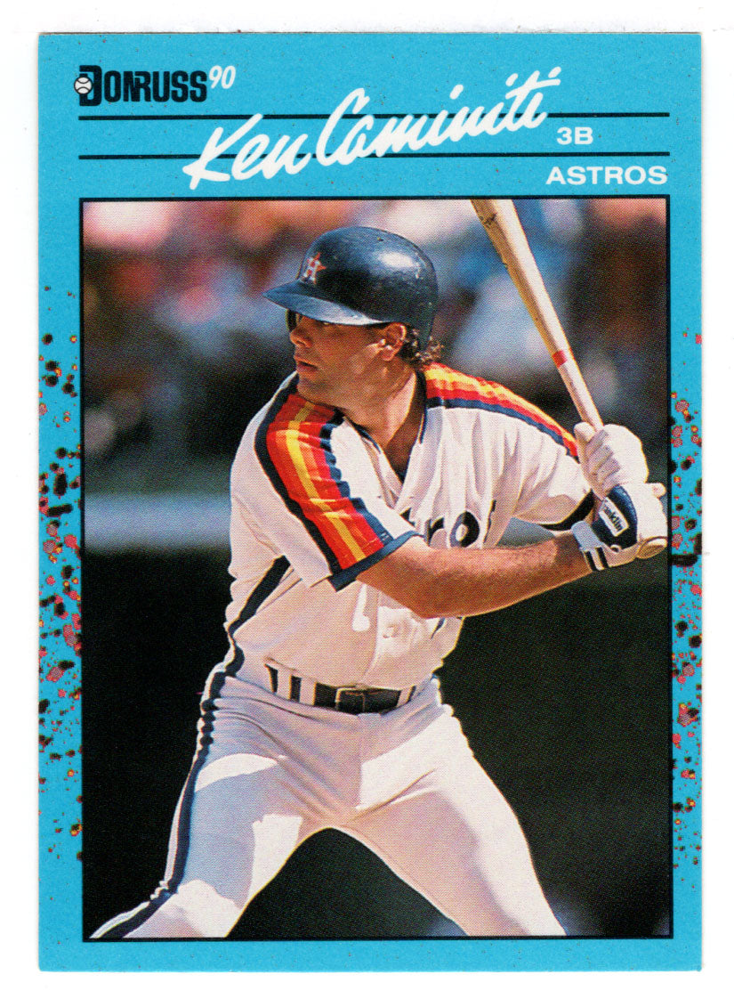 Ken Caminiti - Houston Astros (MLB Baseball Card) 1990 Donruss Best NL # 126 Mint