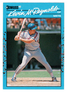 Kevin McReynolds - New York Mets (MLB Baseball Card) 1990 Donruss Best NL # 129 Mint
