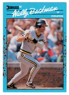 Wally Backman - Pittsburgh Pirates (MLB Baseball Card) 1990 Donruss Best NL # 130 Mint